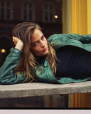 Green Biker Jacket