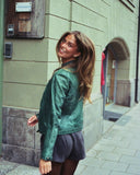 Green Biker Jacket