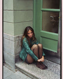 Green Biker Jacket