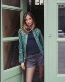 Green Biker Jacket