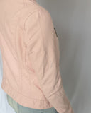 Baby Pink Leather Jacket