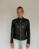 Black Biker Moto Jacket